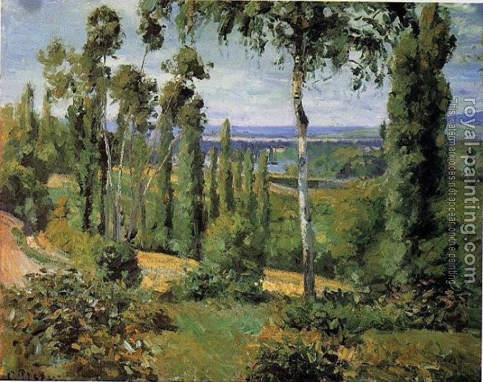 Camille Pissarro : The Countryside in the Vicinity of Conflans Saint-Honorine